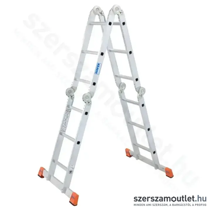 KRAUSE MULTIMATIC Univerzális csuklós létra 4x4 fokos (120694) (120694)
