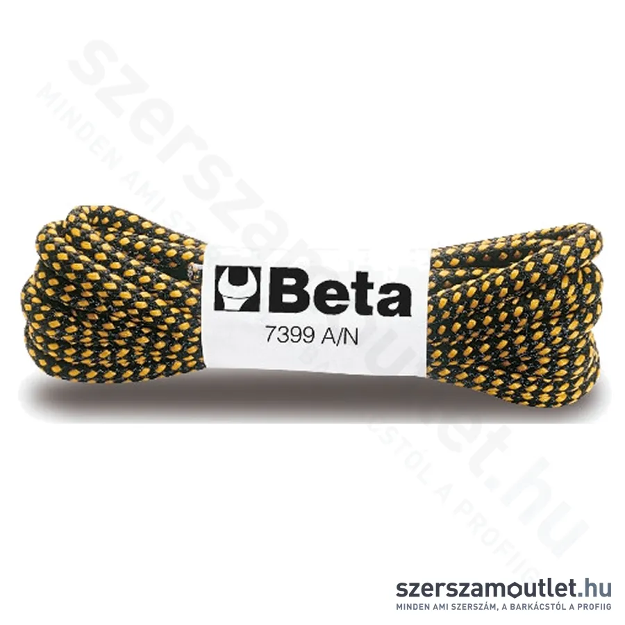 BETA 7399A/N Cipőfűző 1 pár (Narancssárga/Fekete) 100 cm