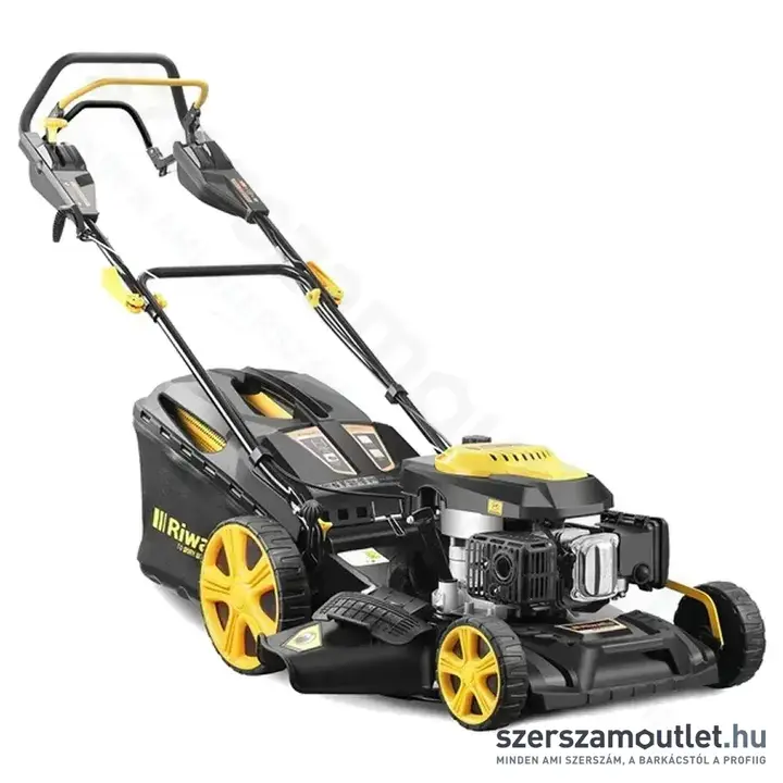 RIWALL RPM 5140 V Önjáró benzinmotoros fűnyíró, 51cm, 25-75mm, 65l, 3000W