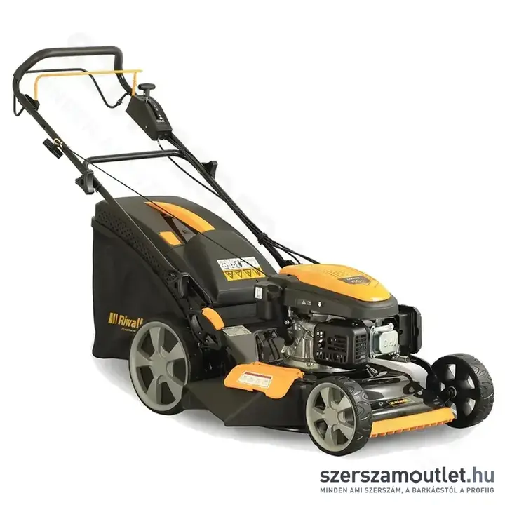 RIWALL RPM 5155 V PRO Önjáró benzinmotoros fűnyíró, 51cm, 30-90mm, 65l, 4000W