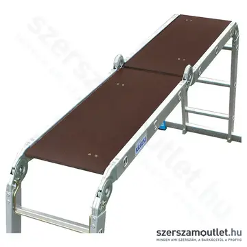KRAUSE MONTO + STABILO Csuklós létra dobogó készlet 151x30cm (122261)