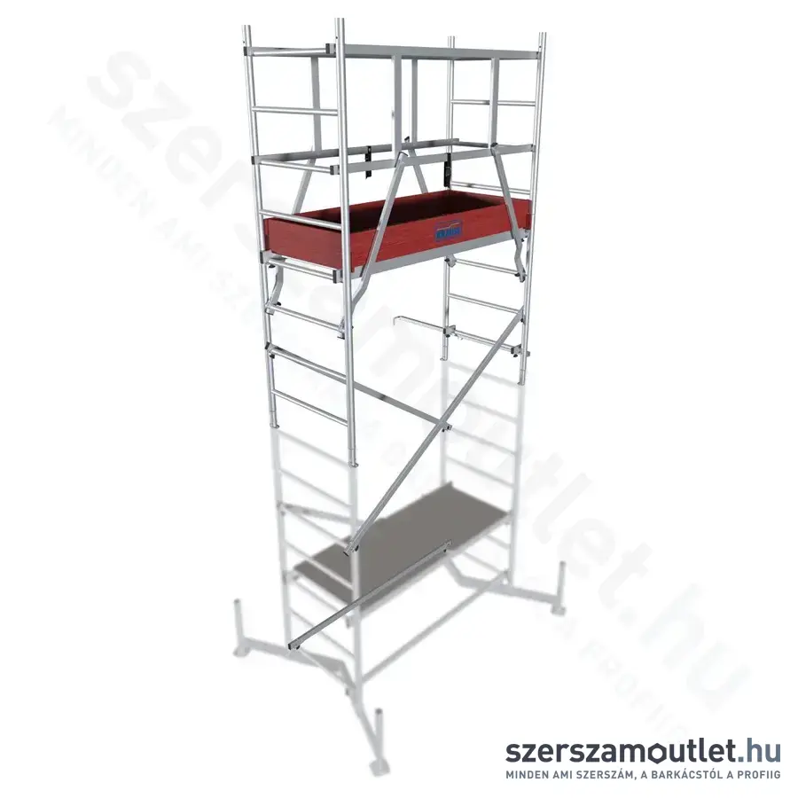 KRAUSE CLIMTEC Alumínium munkaállvány, 1. magasítás 5,0m (710123)