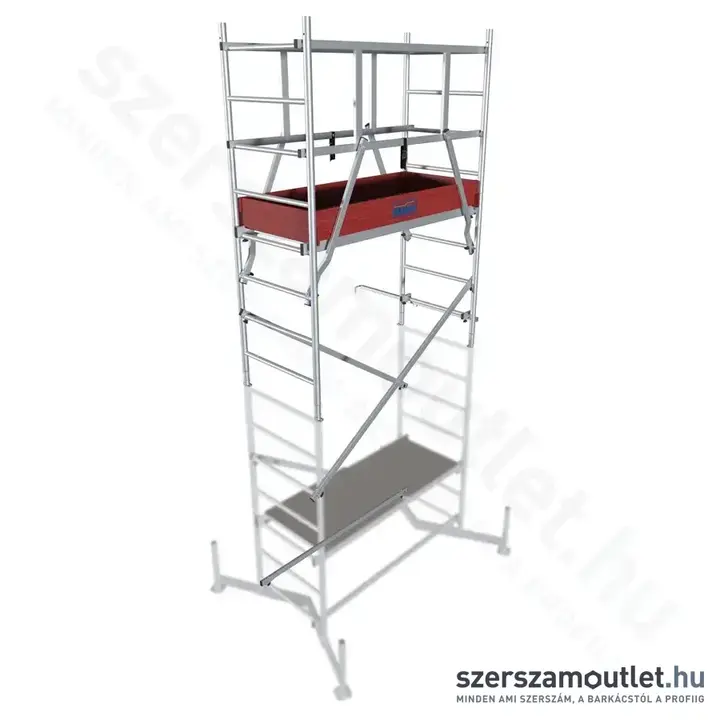 KRAUSE CLIMTEC Alumínium munkaállvány, 1. magasítás 5,0m (710123)