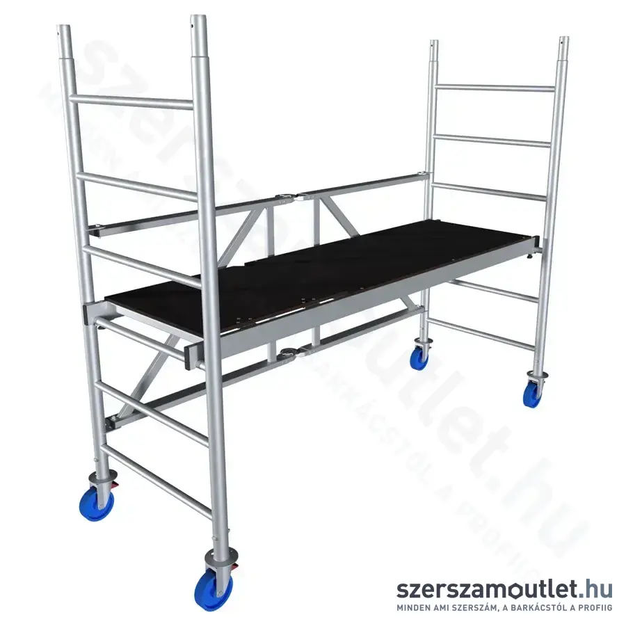 KRAUSE PROTEC XS Összecsukható alumínium gurulóállvány 2,9m (942104)