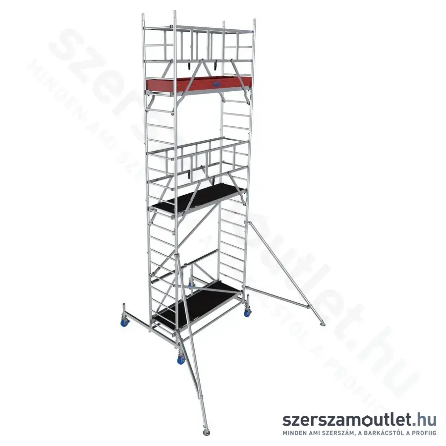 KRAUSE PROTEC XS Összecsukható alumínium gurulóállvány 6,8m (942142)