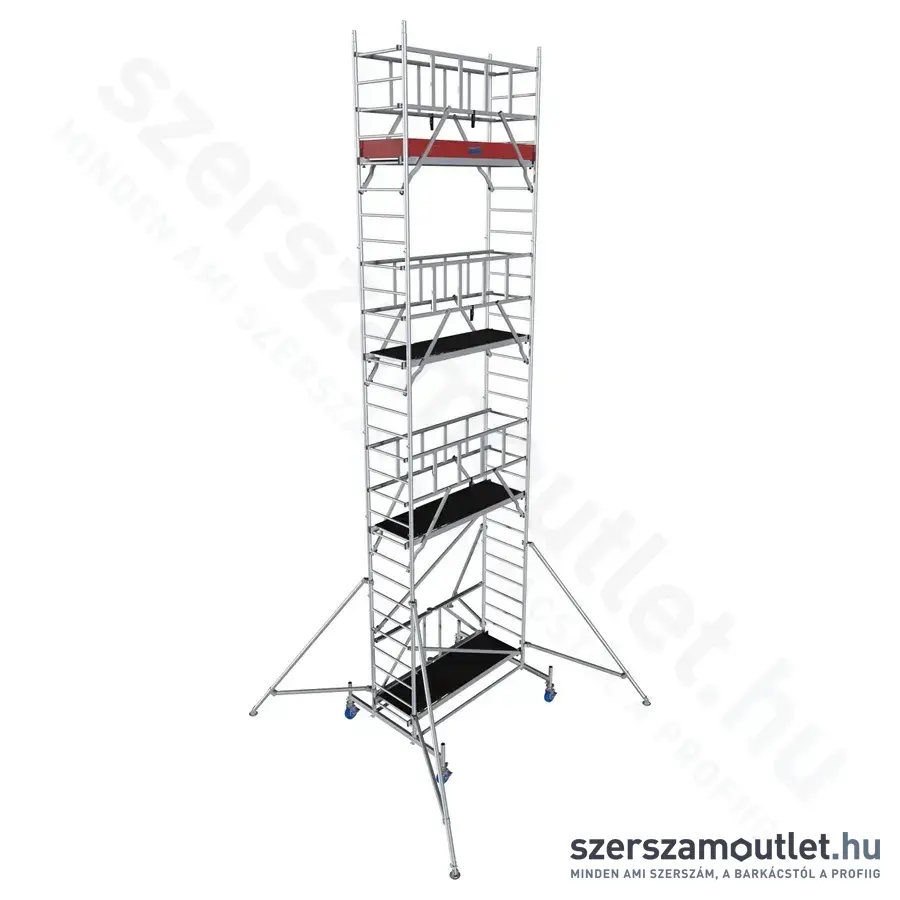 KRAUSE PROTEC XS Összecsukható alumínium gurulóállvány 8,8m (942166)