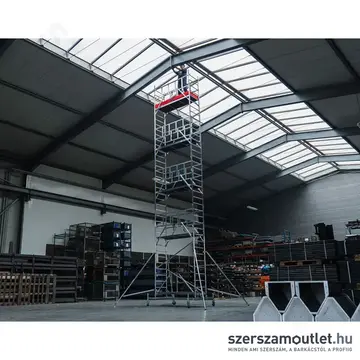 KRAUSE PROTEC XS Összecsukható alumínium gurulóállvány 9,8m (942173)
