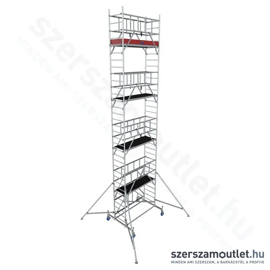 KRAUSE PROTEC XS Összecsukható alumínium gurulóállvány 9,8m (942173)