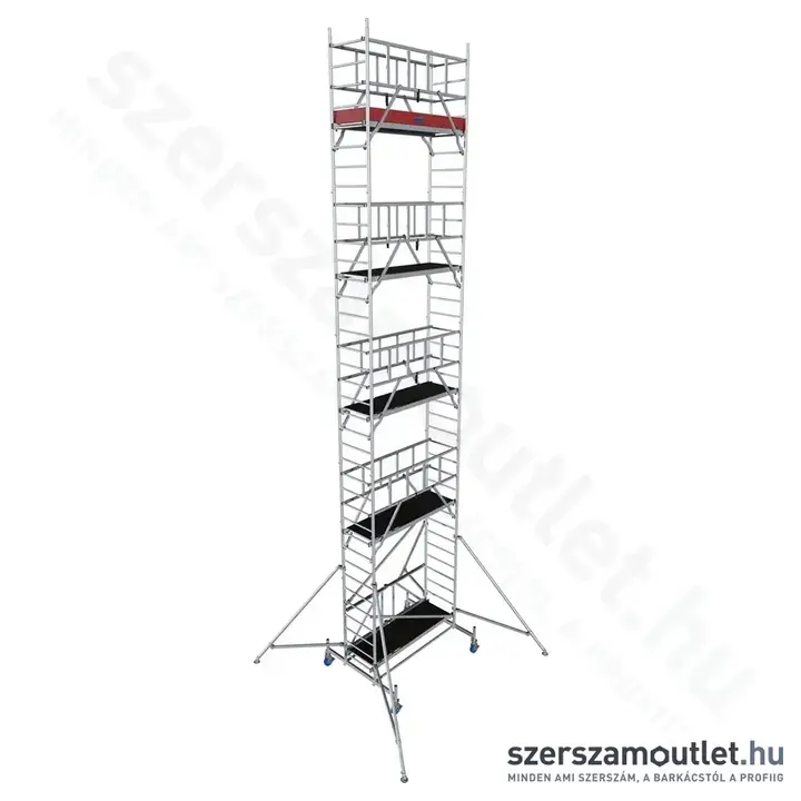 KRAUSE PROTEC XS Összecsukható alumínium gurulóállvány 10,8m (942180)