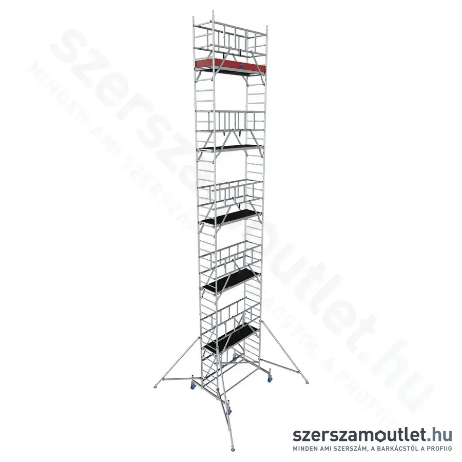 KRAUSE PROTEC XS Összecsukható alumínium gurulóállvány 11,8m (942197)