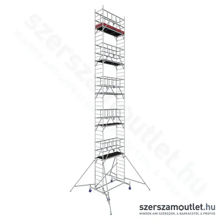 KRAUSE PROTEC Alumínium gurulóállvány 12,3m (940193)
