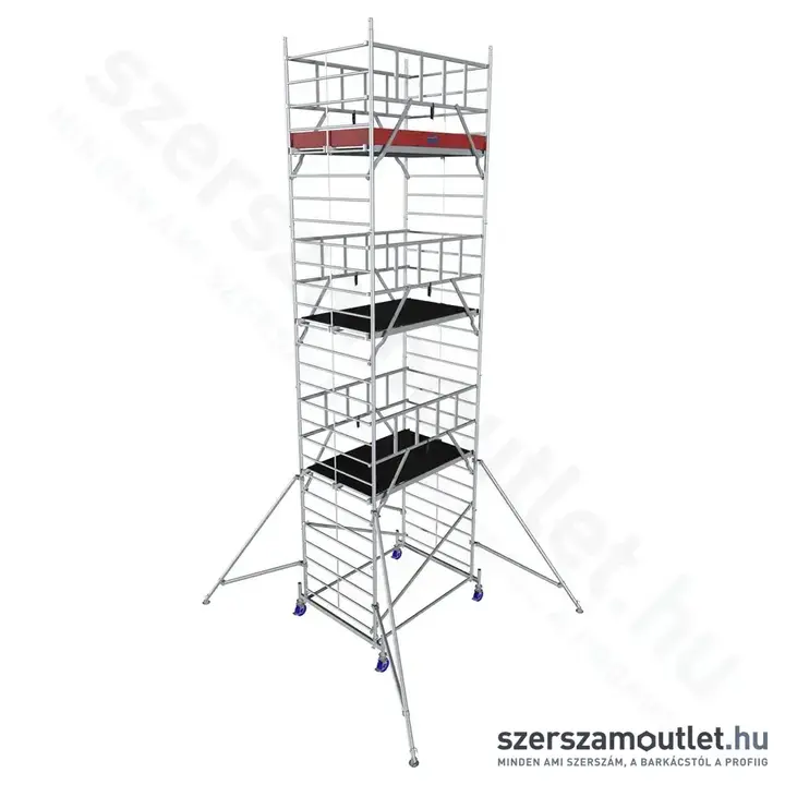 KRAUSE PROTEC XXL Alumínium gurulóállvány (széles kivitel) 8,3m (945150)