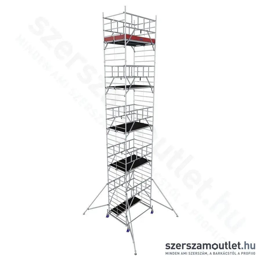 KRAUSE PROTEC XXL Alumínium gurulóállvány (széles kivitel) 11,3m (945181)
