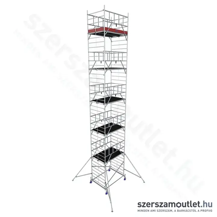 KRAUSE PROTEC XXL Alumínium gurulóállvány (széles kivitel) 12,3m (945198)