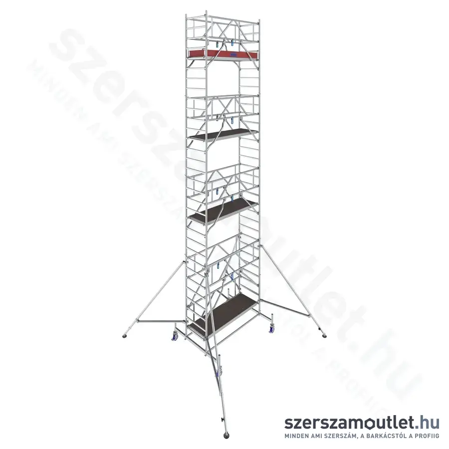 KRAUSE STABILO 10 Alumínium gurulóállvány 2,0m/9,4m (771070)