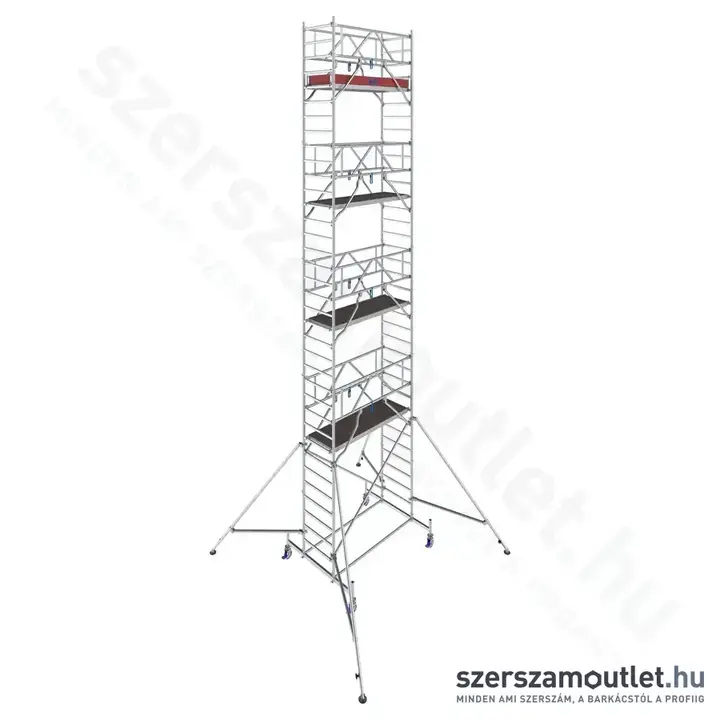 KRAUSE STABILO 10 Alumínium gurulóállvány 2,0m/10,4m (771087)