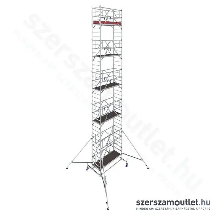KRAUSE STABILO 10 Alumínium gurulóállvány 2,0m/11,4m (771094)