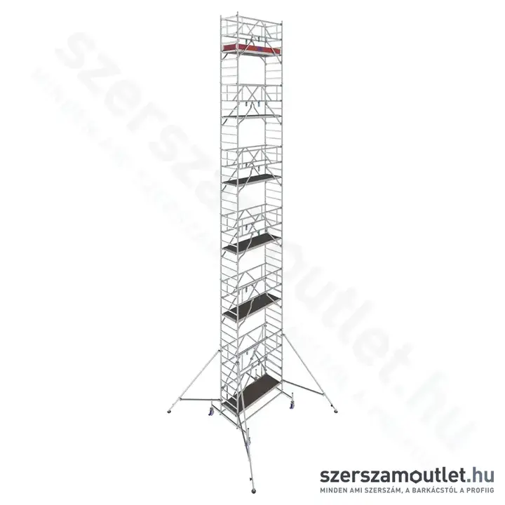 KRAUSE STABILO 10 Alumínium gurulóállvány 2,0m/13,4m (771117)