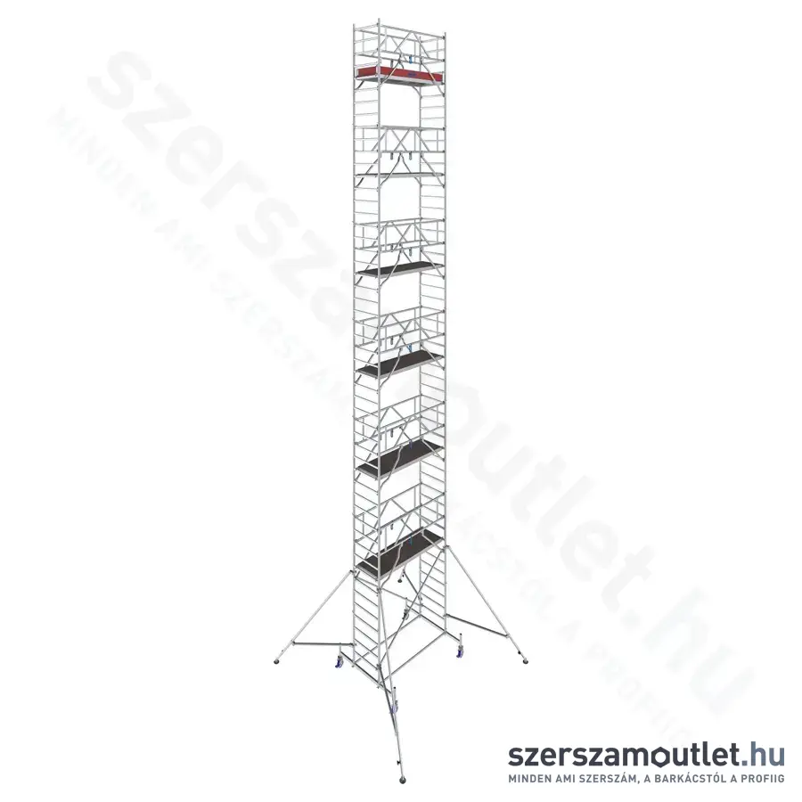 KRAUSE STABILO 10 Alumínium gurulóállvány 2,0m/14,4m (771124)