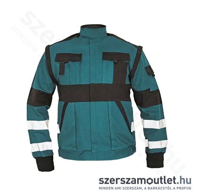 CERVA MAX REFLEX kabát zöld/fekete 60-as
