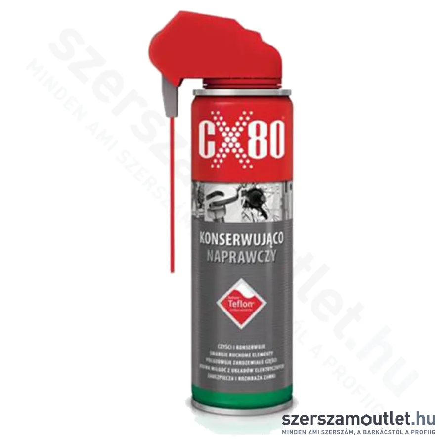 CX-80 Univerzális spray teflon adalékkal szórófejjel 250ml (CX80250SZT)