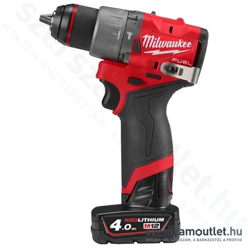 MILWAUKEE M12 FPD2-402X Akkus ütvefúró-csavarozó HD kofferben (2x4,0Ah/12V) (4933479869)