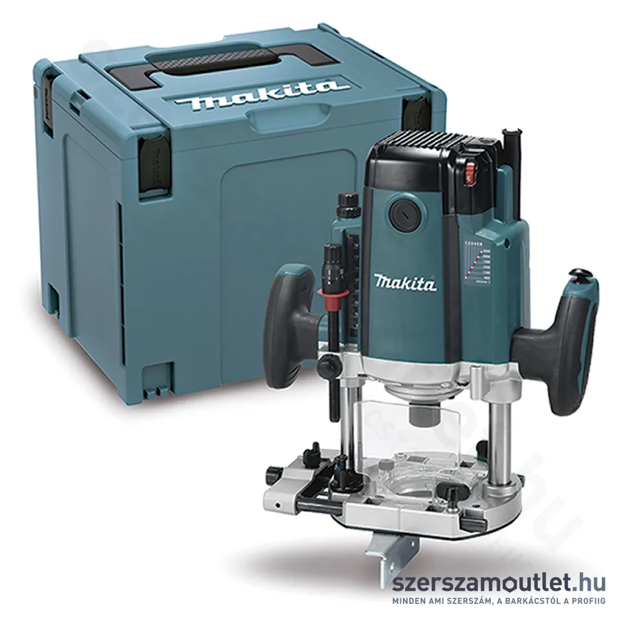 MAKITA RP2303FCXJ Felsőmaró MAKPAC kofferben (2100W/12mm)