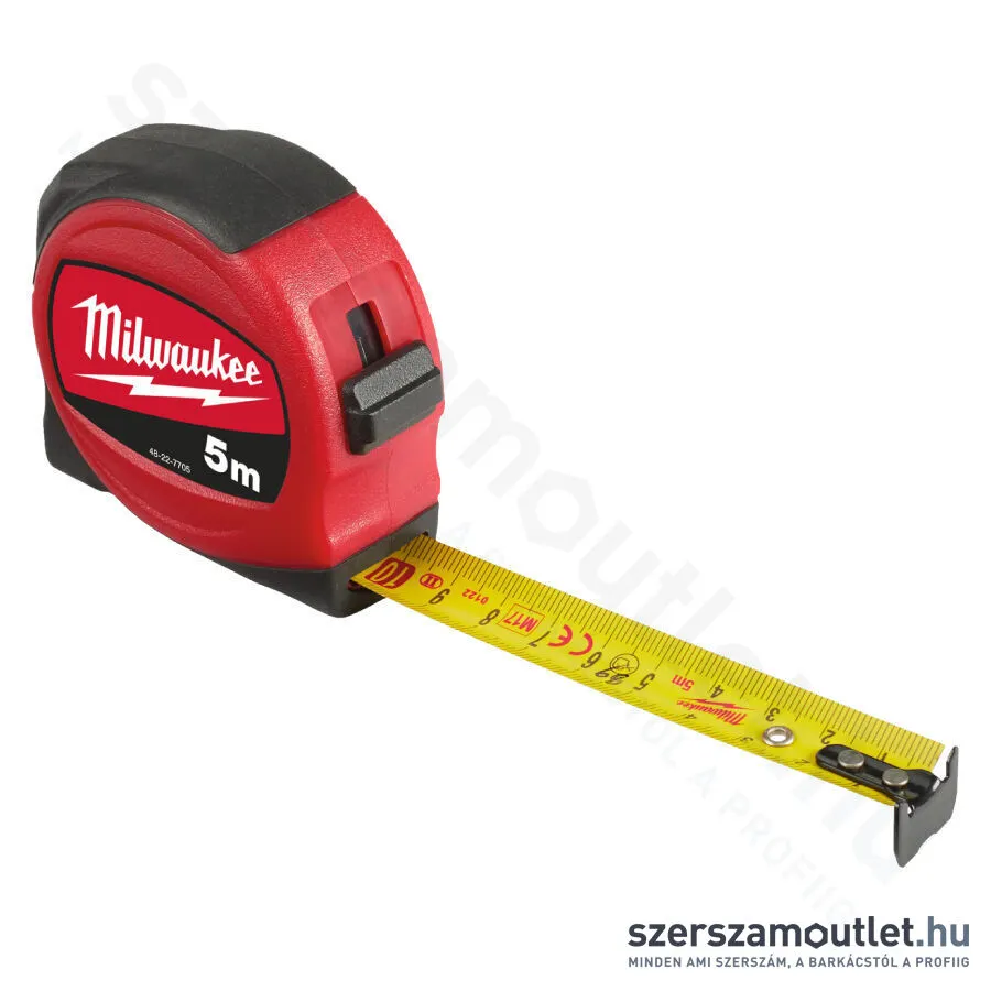 MILWAUKEE SLIMLINE Mérőszalag 5m, 25mm (48227706)