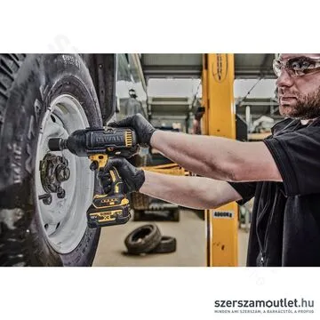 DEWALT DCF900P2G Akkus ütvecsavarozó, gumírozott, PUR betéttel (1/2" 1355Nm) (2x5,0Ah/18V)