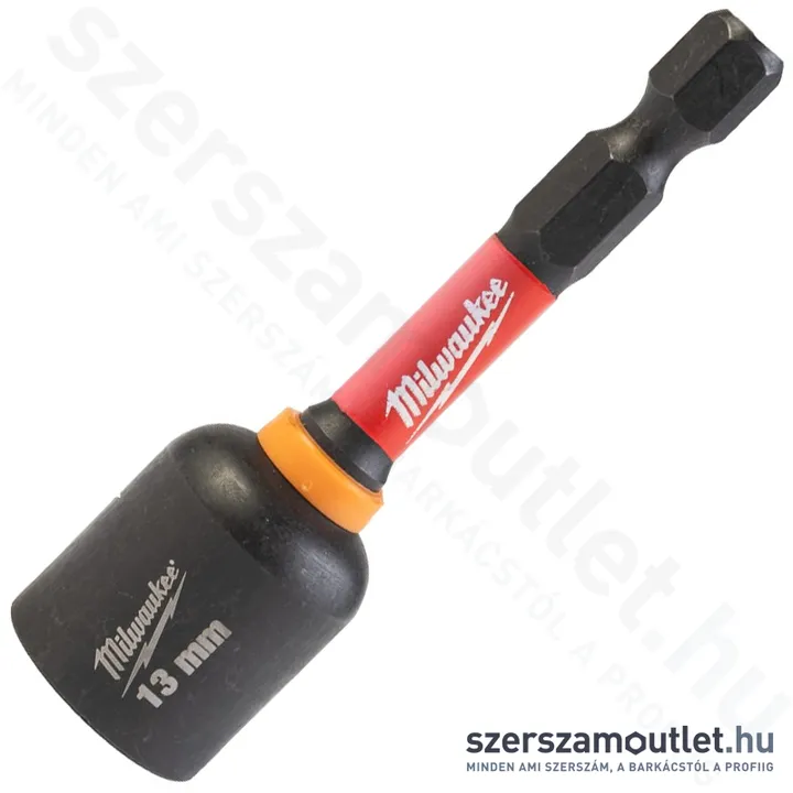 MILWAUKEE SHOCKWAVE™ Bitbefogású mágneses dugókulcs HEX13x65mm