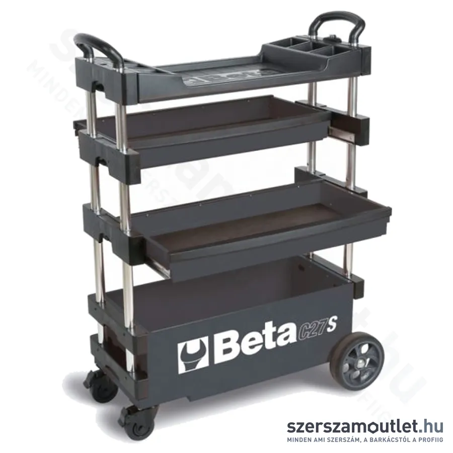 BETA C27S Összecsukható szerszámkocsi külső munkákhoz 990x390x700mm (Szürke) (027000202)
