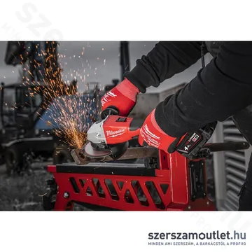 MILWAUKEE M18 BLSAG125X-0 Akkus sarokcsiszoló (18V) (Akku és töltő nélkül!)