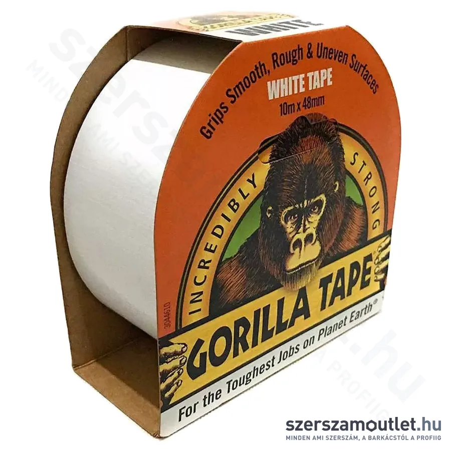 GORILLA TAPE WHITE Fehér extra erős ragasztószalag 10m/48mm (3044610)