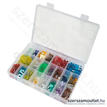 YATO Késes biztosíték készlet mini/normál 301db-os (YT-83148)