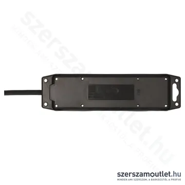 BRENNENSTUHL Bel-és kültéri 3-as elosztó kapcsolóval 2m IP44 (H07RN-F 3G1,5) (Fekete) (1159950013)