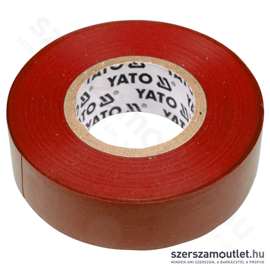 YATO Szigetelőszalag 19x0,13mm/20m (Piros) (YT-8166)