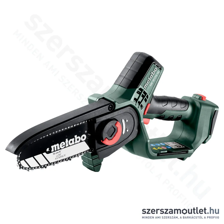 METABO MS 18 LTX 15 Akkus láncfűrész (18V/15cm) (akku és töltő nélkül)