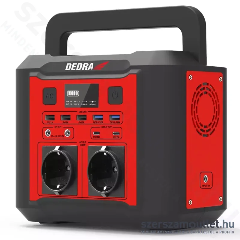 DEDRA Tápállomás 20Ah 14,8V