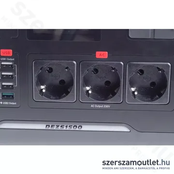 DEDRA Tápállomás (25,6V/55Ah) (DEZS1500)