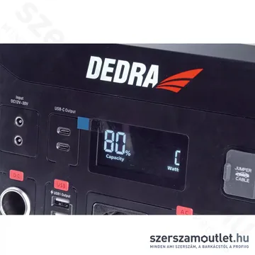 DEDRA Tápállomás (25,6V/55Ah) (DEZS1500)