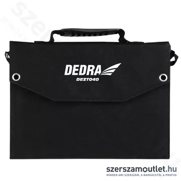 DEDRA Hordozható napelemes panel 40W (DEZT0040)