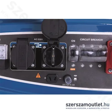 SCHEPPACH SG 7300 Áramfejlesztő AVR szabályozással (9,3kW/12,6LE) (5906227942)