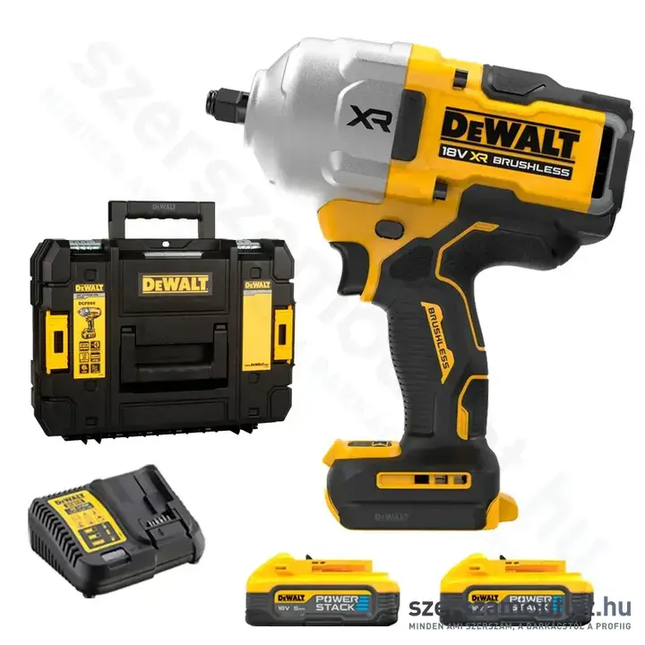 DEWALT DCF961 Akkus szénkefementes ütvecsavarozó TSTAK (1/2" 1626 Nm) (2x5,0Ah/18V Powerstack™