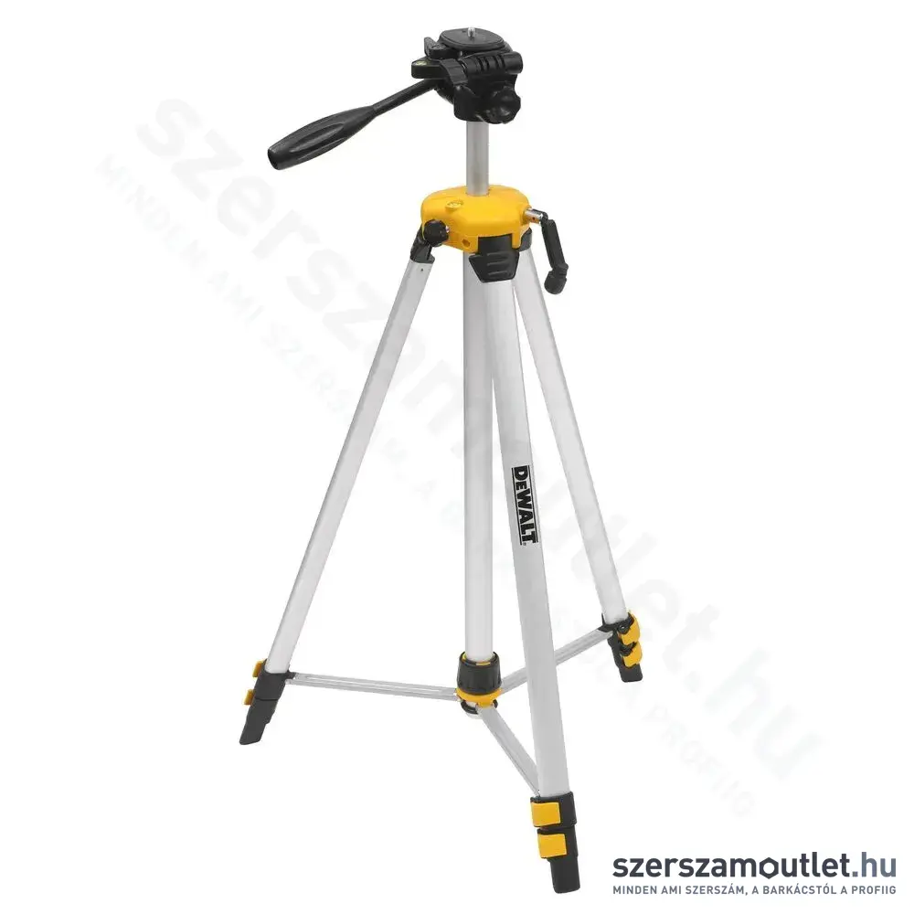 DEWALT DE0881T-XJ Háromlábú alumínium lézerállvány 5/8" (0,75-1,84m)