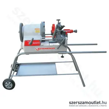 ROTHENBERGER SUPERTRONIC 4SE menetvágó gép 1/2"-4" automata fejjel