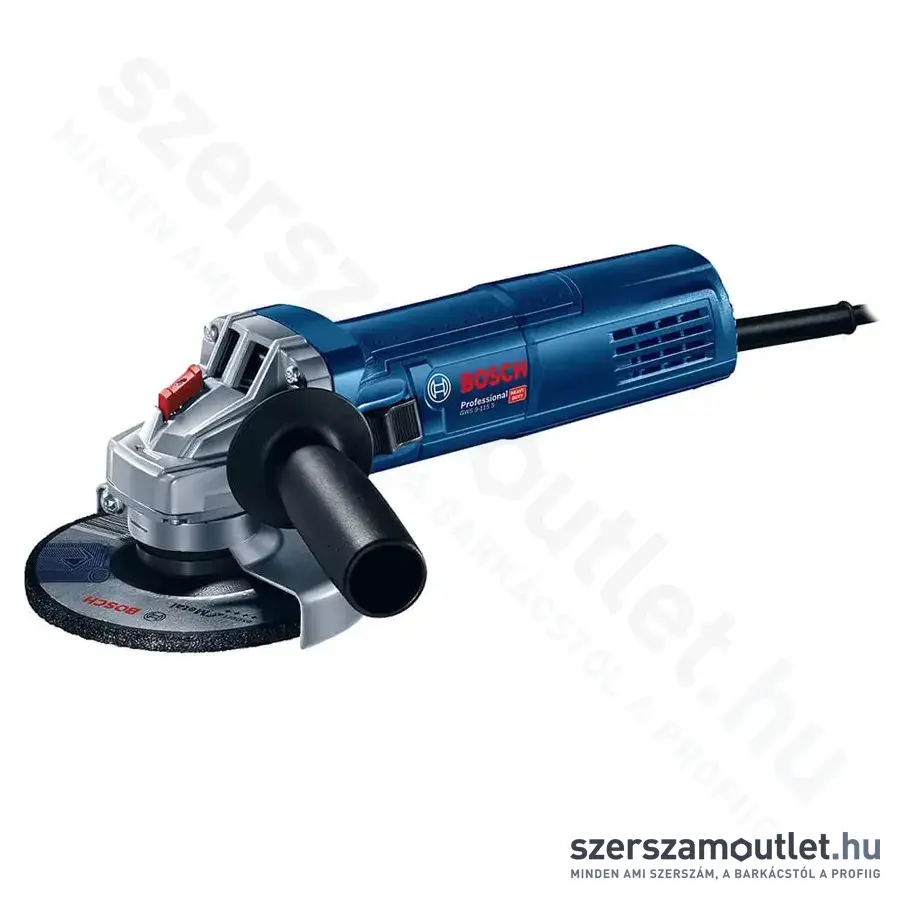 BOSCH GWS 9-115 S Sarokcsiszoló fordulatszám szabályzóval 900W, 115mm (csomagolássérült)