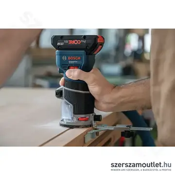 BOSCH GKF 18V-8 Professional Akkus szénkefementes élmaró 1/4", 6-8mm, 18V (Akku és töltő nélkül)