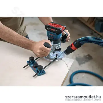 BOSCH GKF 18V-8 Professional Akkus szénkefementes élmaró 1/4", 6-8mm, 18V (Akku és töltő nélkül)
