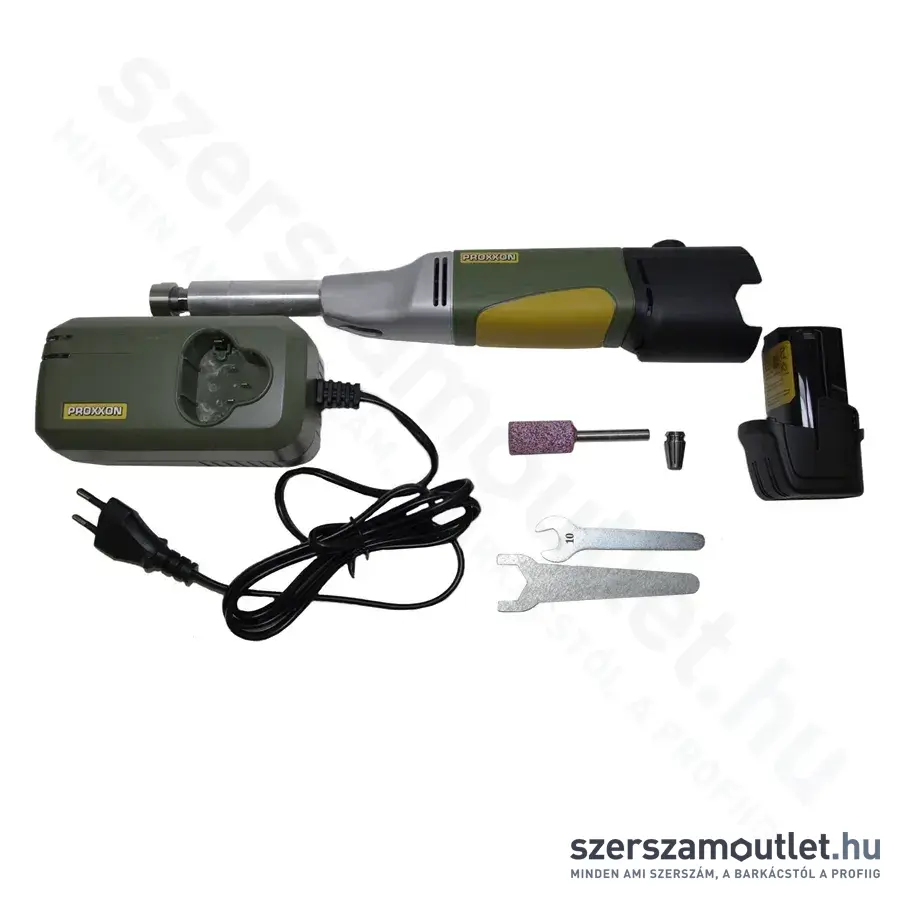 PROXXON LGS/A Preciziós csiszoló, hosszú nyakú, 345mm (2,6Ah/10,8V)
