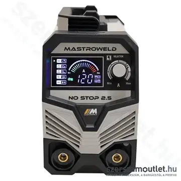MASTROWELD NO STOP 2,5 Hegesztő inverter (20-120A)